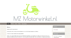 Desktop Screenshot of mzmotorwinkel.nl